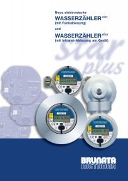 WASSERZÄHLER star - BRUNATA Hamburg