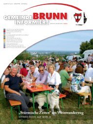 Gemeindezeitung 7/2013 - Brunn am Gebirge