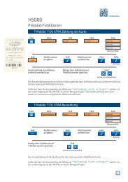 BS H5000 d prepaid V1-1 BSTZ1160.pdf - B+S Card Service GmbH