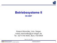 x - Betriebssysteme und verteilte Systeme