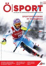 Österreich Sport – Das Magazin der österreichischen Bundes ... - BSO