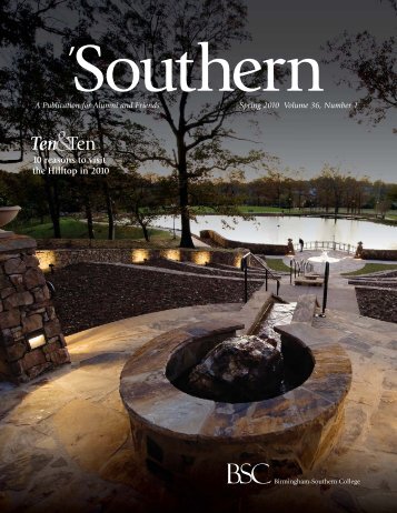 spr 10 southern_web draft.indd - Birmingham-Southern College