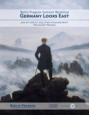 Germany Looks East Berlin Program