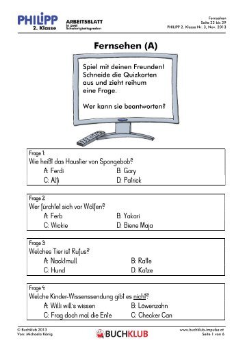 Fernsehen (A)