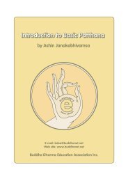 Introduction to Basic Patthana (Burmese Script) - BuddhaNet