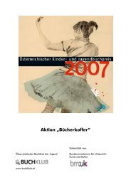 Unterrichtsmaterialien zu den Preisbüchern 2007 - Buchklub der ...