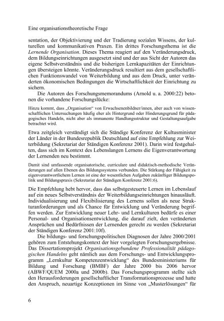 Organisationsgebundene pädagogische Professionalität - Budrich