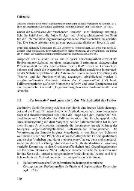 Organisationsgebundene pädagogische Professionalität - Budrich