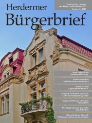 HBB 09/2013 - Bürgerverein Herdern