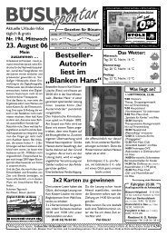 Ausgabe Nr. 194 - Büsum spontan