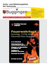 Feuerwehrhock - Buggingen