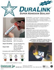 DURALINK - Product Data - BuildSite.com