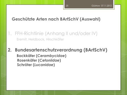 Cerambyx cerdo - BUND Landesverband Mecklenburg Vorpommern