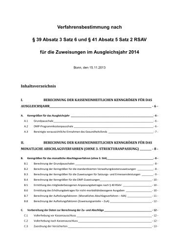 Anlage 6 - Bundesversicherungsamt