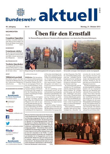 Uben Fur Den Ernstfall Bundeswehr