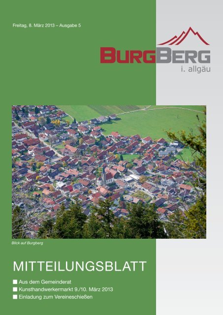 MitteilungsblAtt - Burgberg