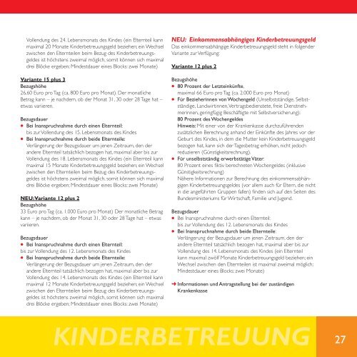 Leitfaden für Alleinerziehende - Burgenland.at