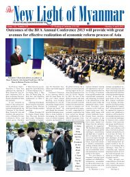 The New Light Of Myanmar Online Burma Library