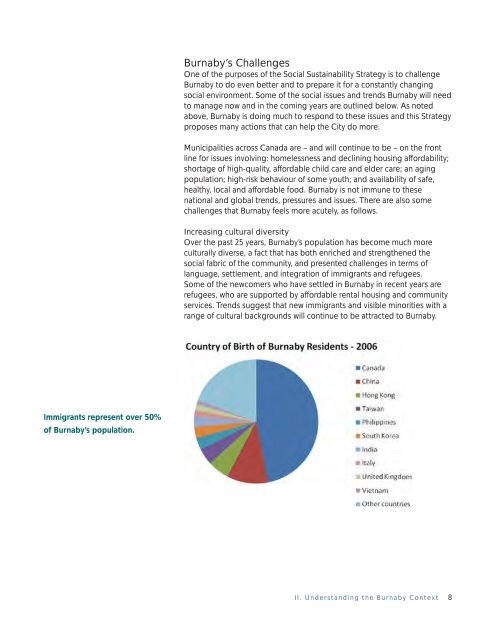 Burnaby Social Sustainability Strategy - City of Burnaby