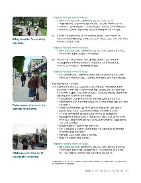 Burnaby Social Sustainability Strategy - City of Burnaby