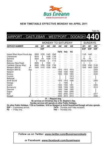 440 - Bus Eireann