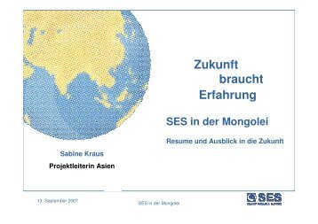 SES in der Mongolei dt - Berlin Business Location Center