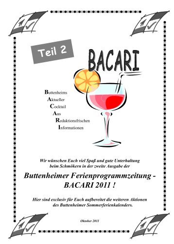 BACARI 2011 - Buttenheim