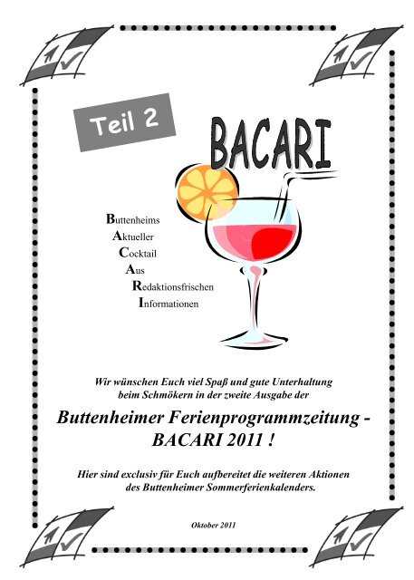 BACARI 2011 - Buttenheim