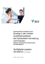 Stoffgliederungsplan QE2nVD 2013/2015 - Bayerische ...