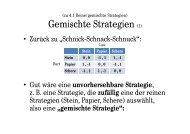 Gemischte Strategien (1)