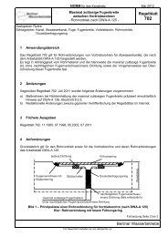 Regelblatt 702 - Berliner Wasserbetriebe