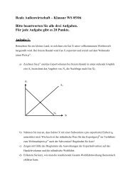 Vorlesung Außenhandelspolitik