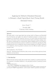 Applying the Method of Simulated Moments to Estimate a Small ...