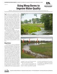 AEN-114: Using Weep Berms to Improve Water Quality