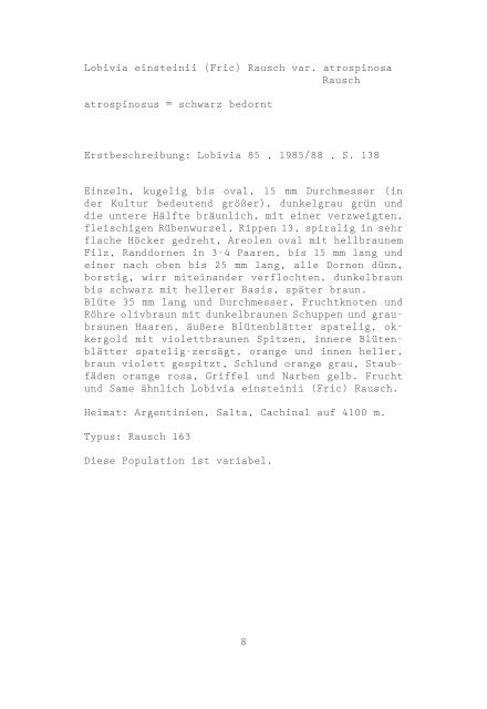 Rainer Wahl L o b i v i a 1 9 8 9 Deutsche Übersetzung der ...