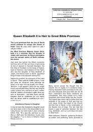 Queen Elizabeth II is Heir to Great Bible Promises - Christian ...