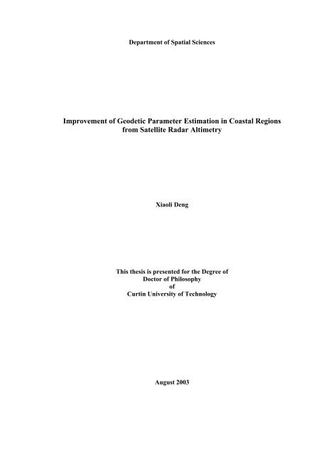 Download thesis - Curtin University