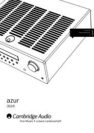 Cambridge Audio Azur 351R