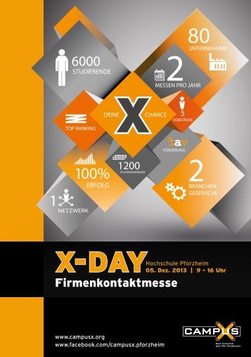 Firmenkontaktmesse - CAMPUS X