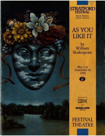 As You Like It, 1990 production with Lucy Peacock, Rosalind