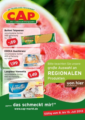 REGIONALEN - CAP Markt