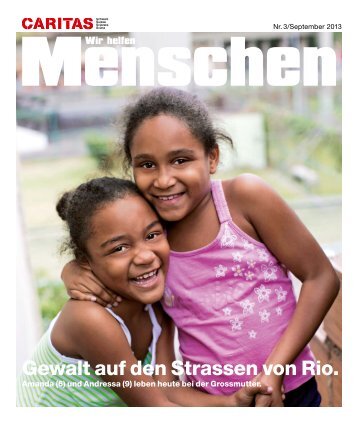 Gewalt auf den Strassen von Rio - CARITAS - Schweiz