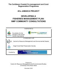 developing a fisheries management plan: nmp community ...