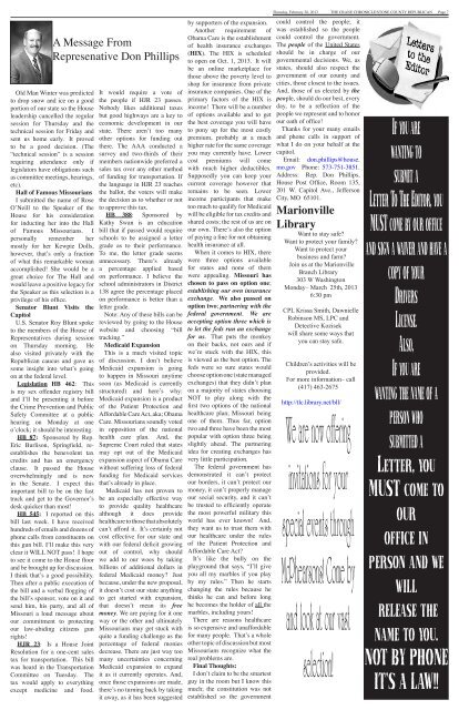 02-28-13 A-Section.pdf - Crane Chronicle / Stone County Republican
