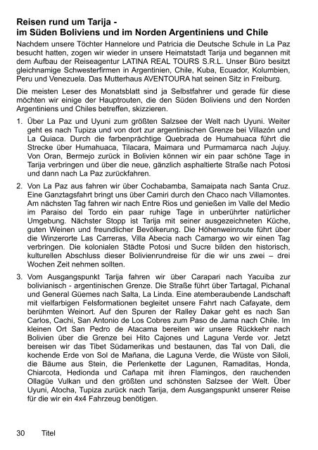 III - CCA Monatsblatt