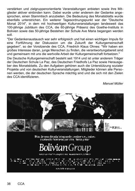 III - CCA Monatsblatt