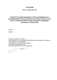 6617/OOE Projet de loi portant approbation de TAccord établissant ...