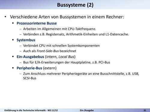 Ein-/Ausgabe – Eine kurze Einführung