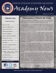 Feb - Coeur d'Alene Charter Academy