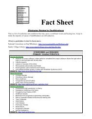 Etiologies Fact Sheet - Colorado Department of Education